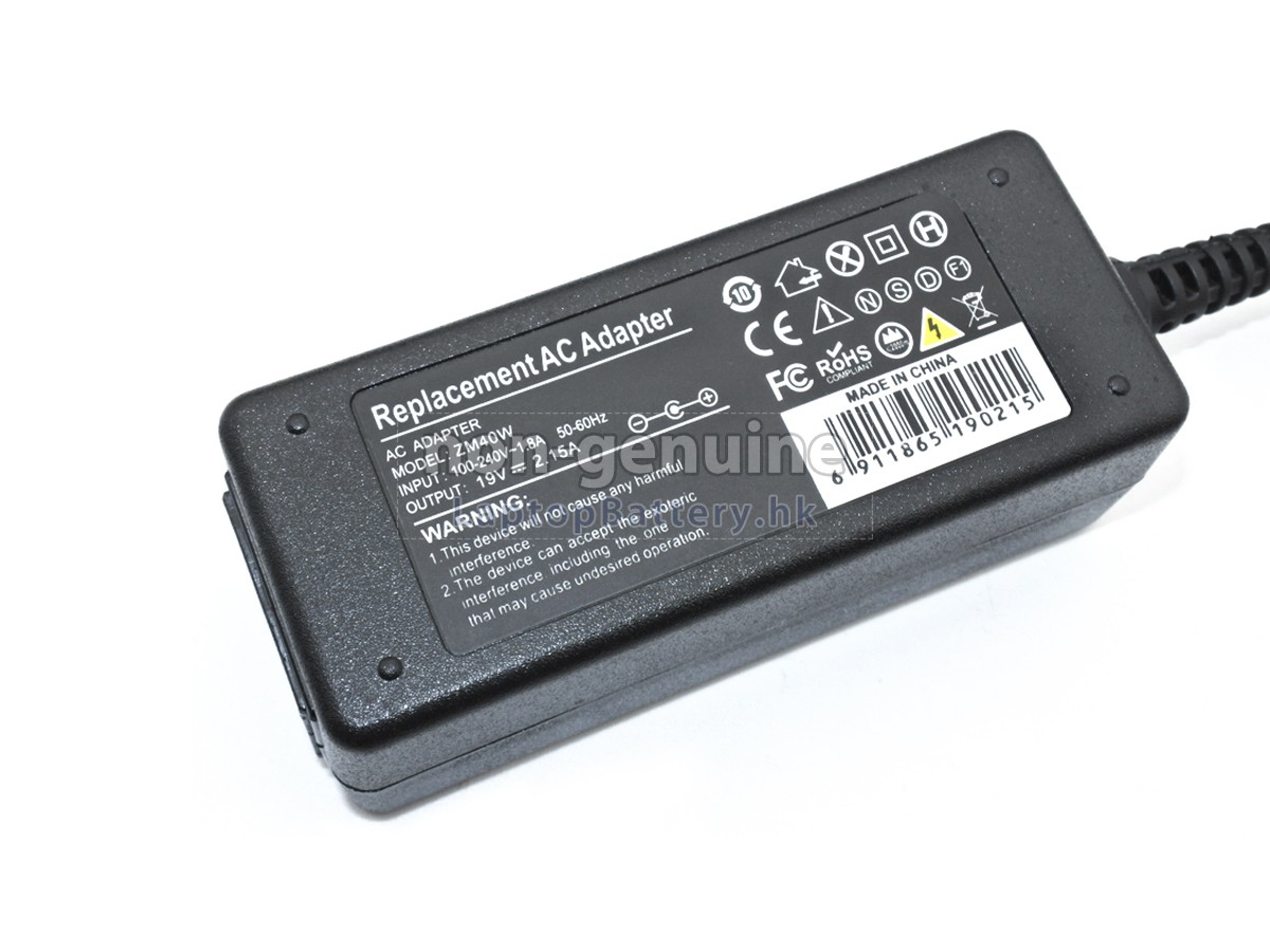Acer 40W 19V-2.15A 100-240V~1.8A 50/60HZ代用適配器