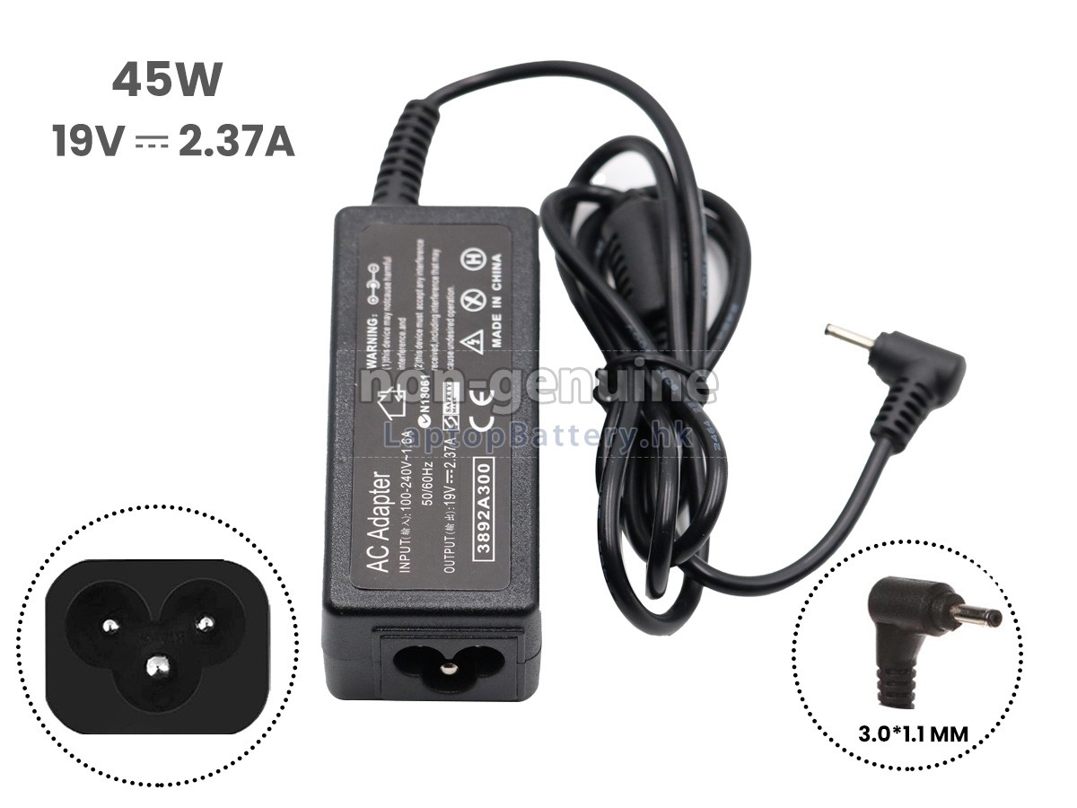 Asus ADP-45AW代用適配器