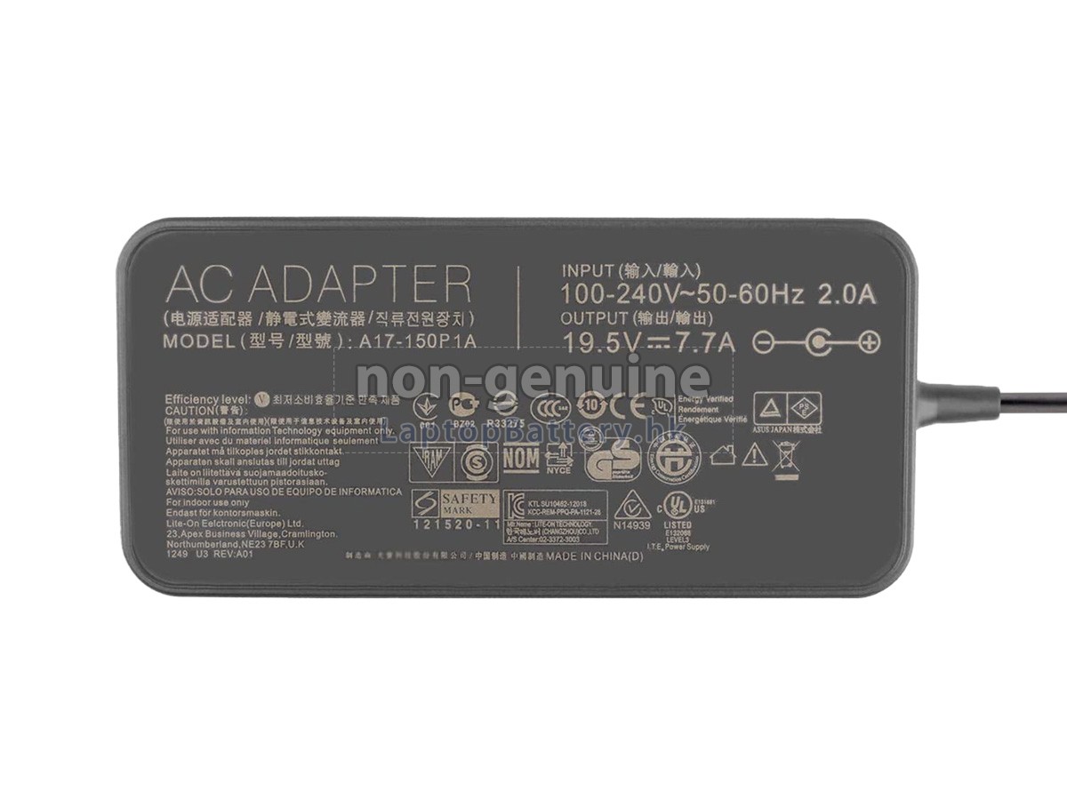 Asus A17-150P1A代用適配器
