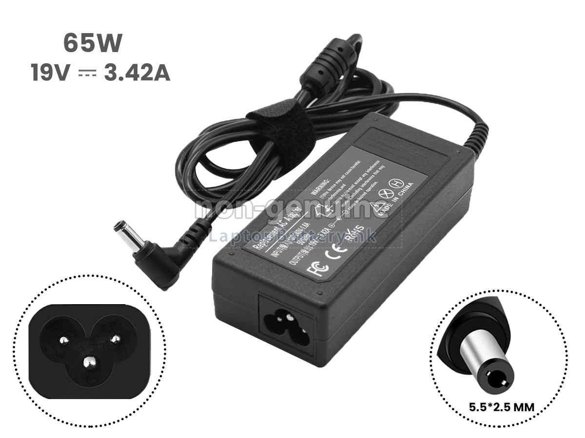 Asus 19V 3.42A 65W 5.5*2.5MM代用適配器