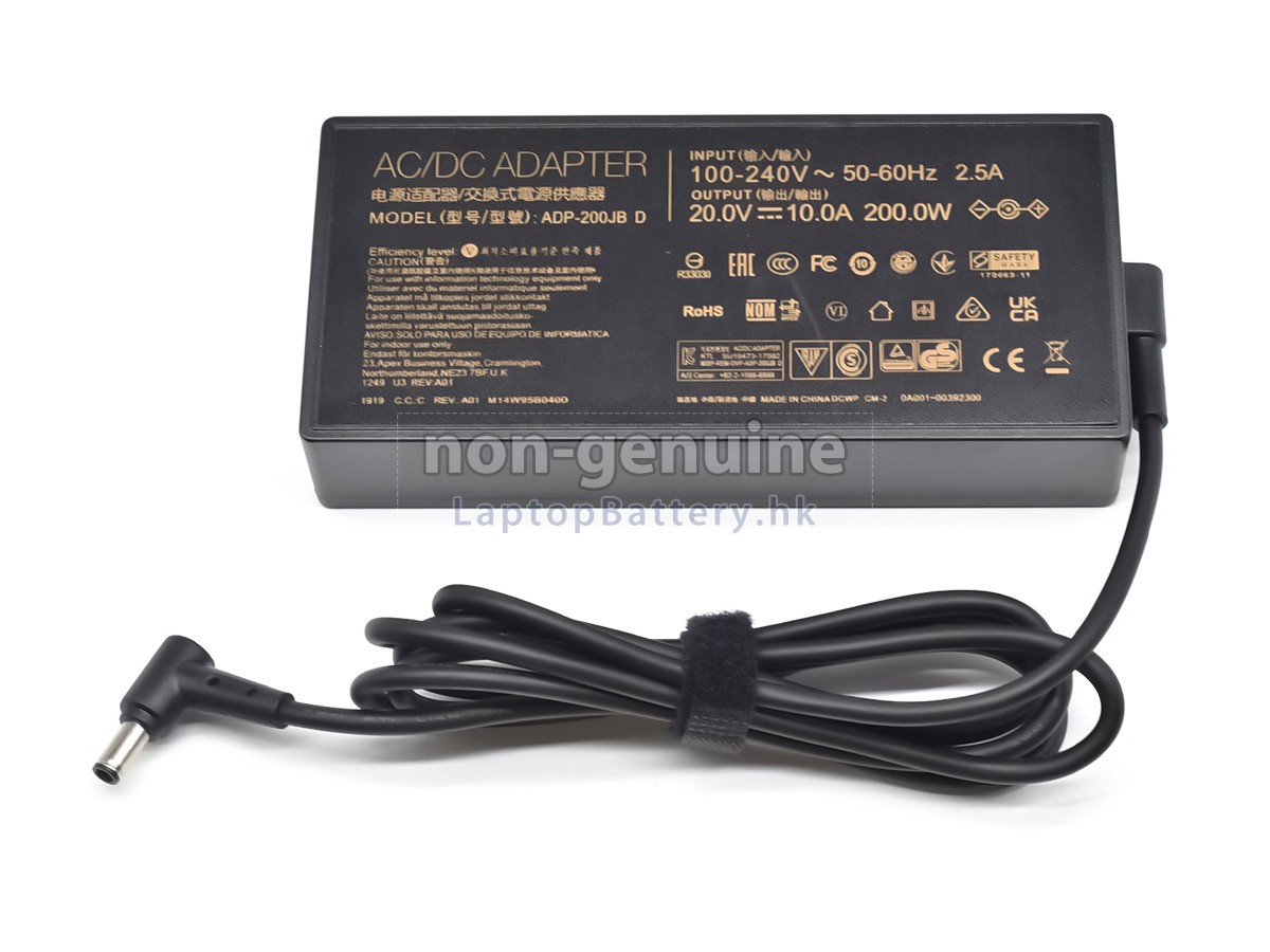Asus 200W 20V 10A 6.0*3.7MM代用適配器