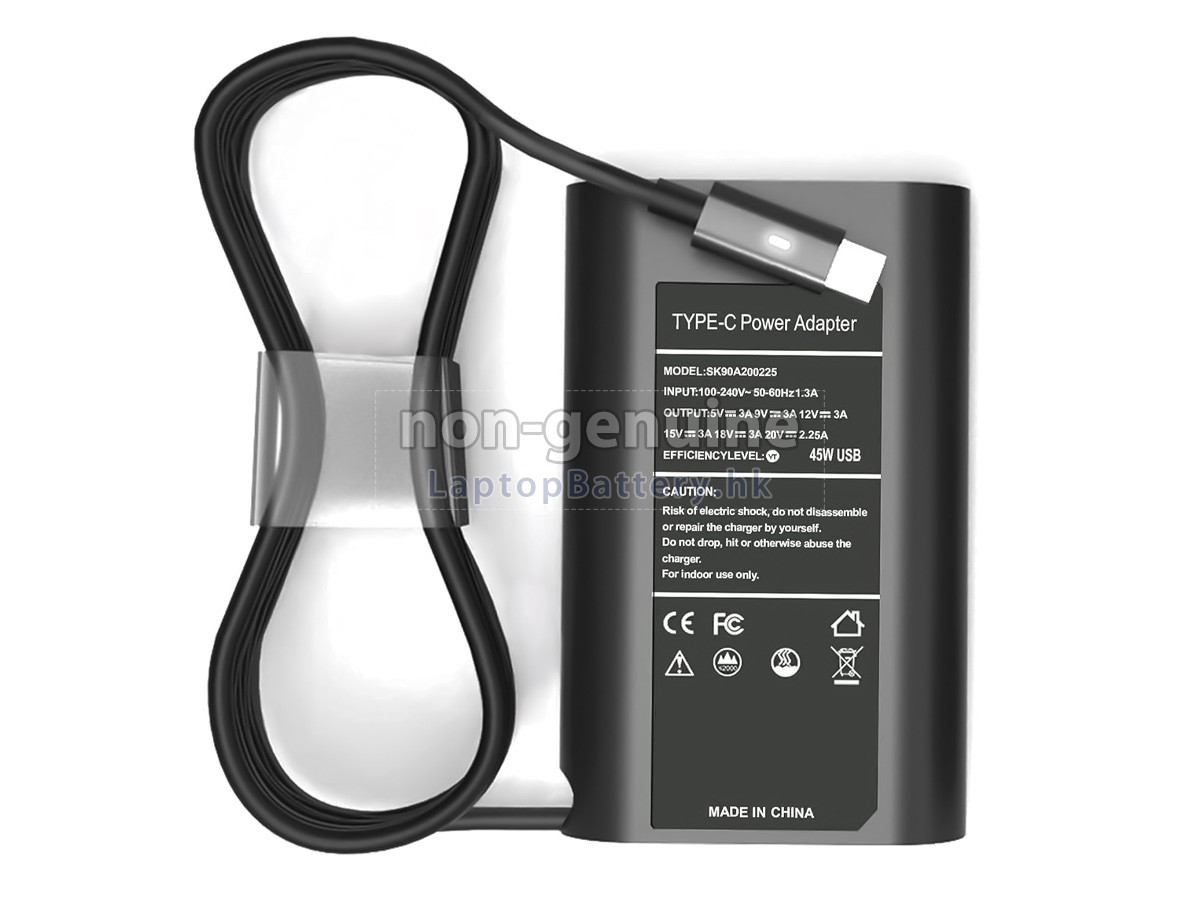 Dell 20V-2.25A 45W 100-240V~1.5A 50/60HZ代用適配器