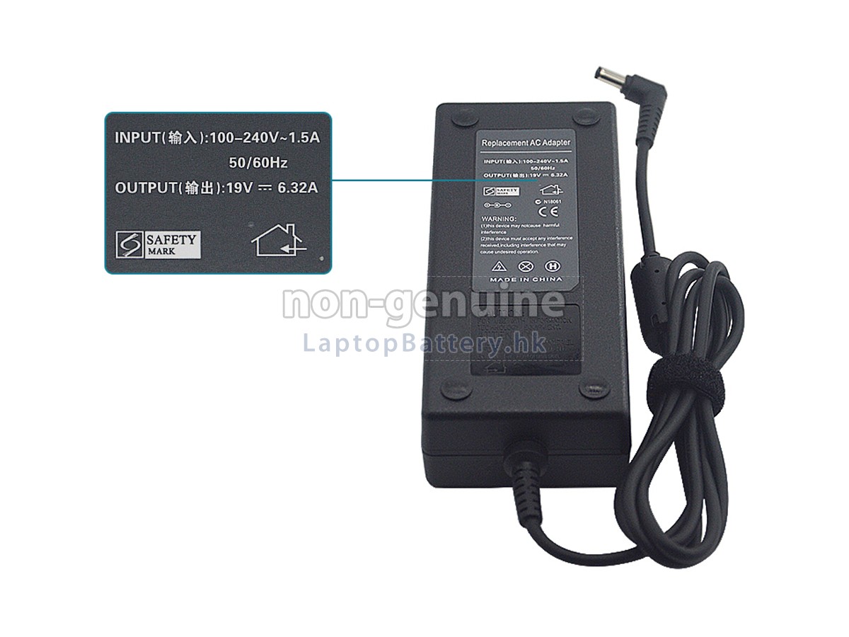 Lenovo 19V 6.32A 120W 5.5*2.5MM代用適配器