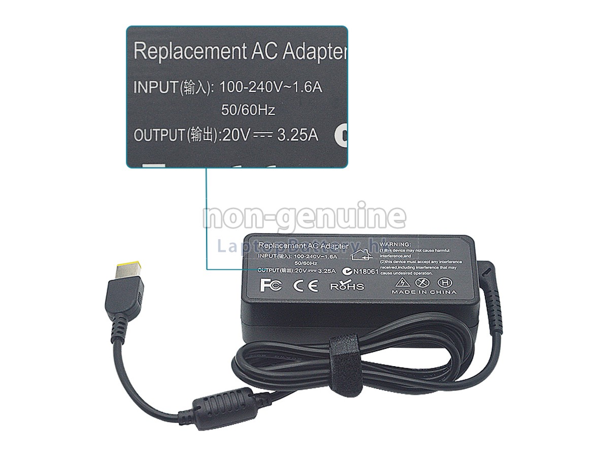 Lenovo ADLX65CDGC2A代用適配器