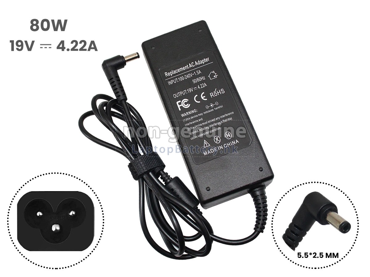 Samsung 19V 4.22A 80W 5.5*2.5MM 代用適配器