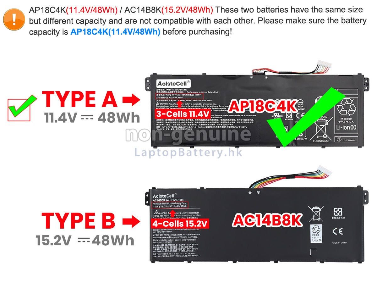 Acer SWIFT 3 SF314-41-R728代用電池