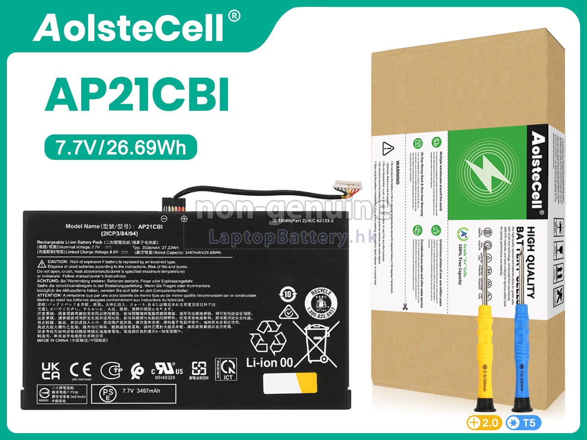 Acer AP21CBI代用電池