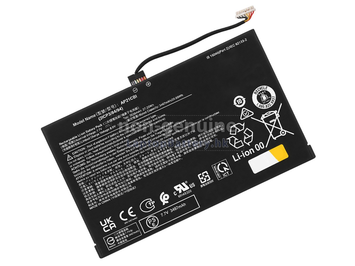 Acer AP21CBI代用電池