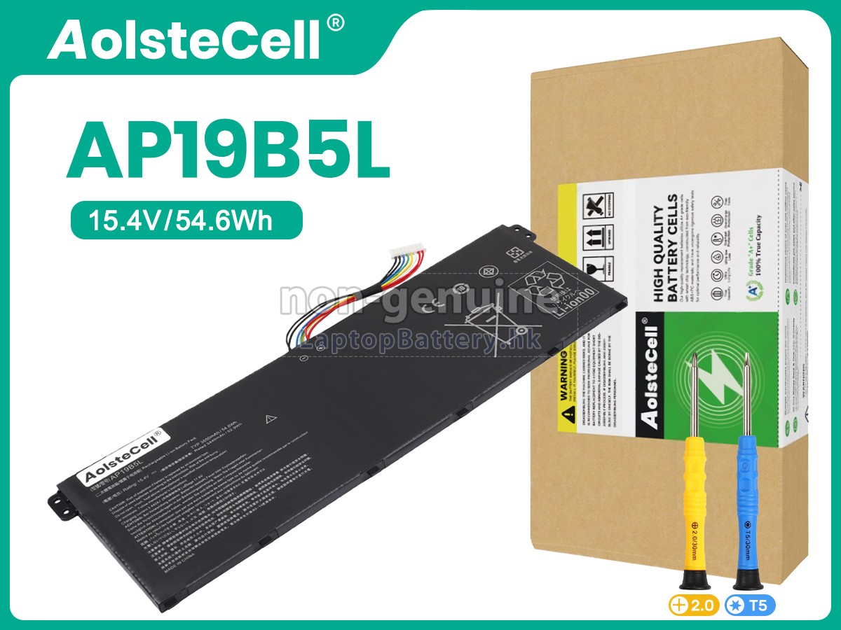 Acer AP19B5L代用電池