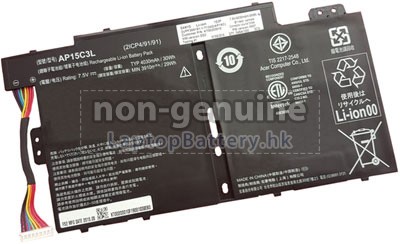 ACER宏碁AP15C3L(2ICP4/91/91)電池