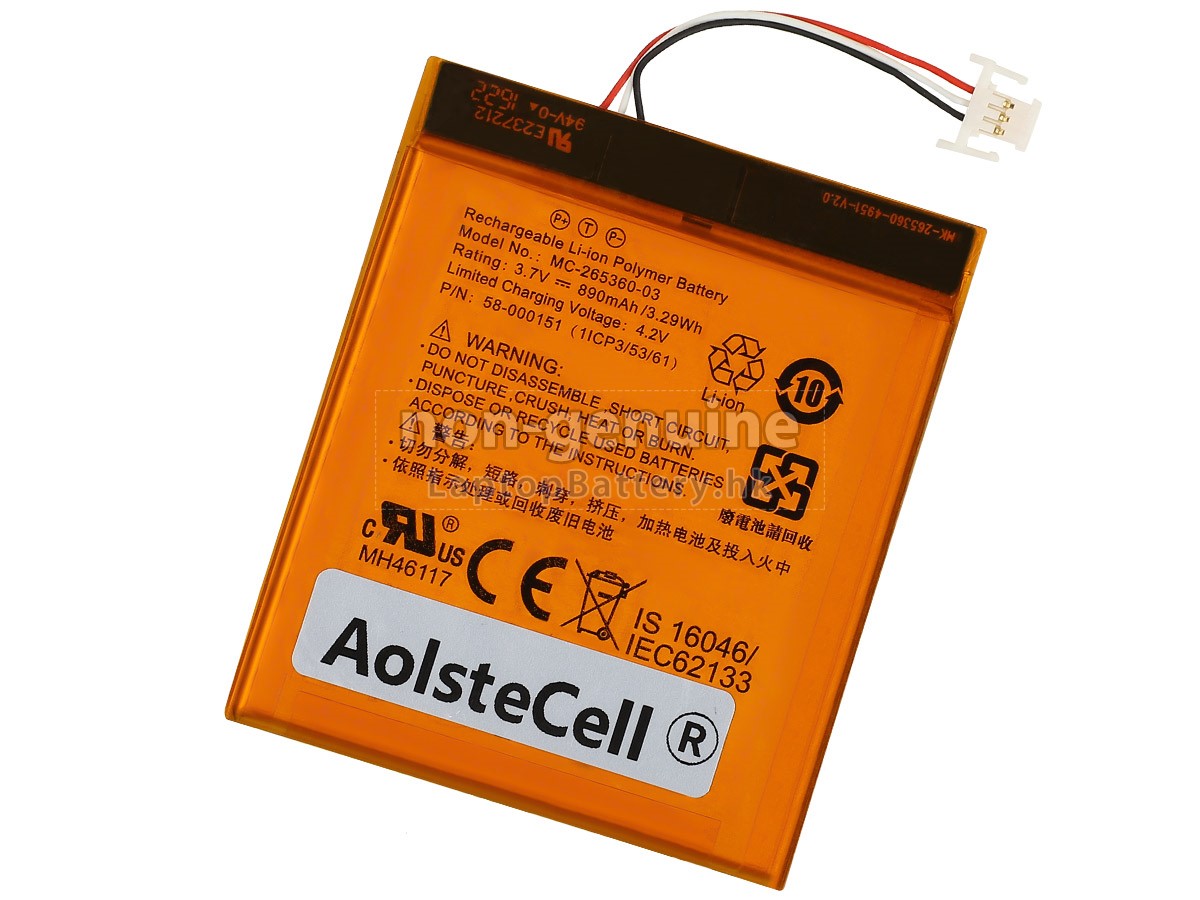 Amazon KINDLE TOUCH 2019代用電池