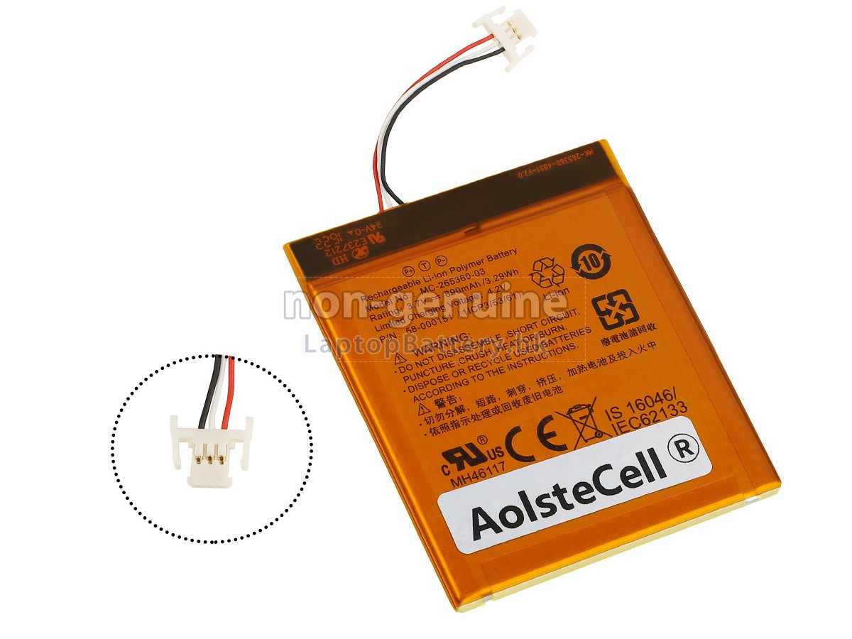 Amazon KINDLE 7TH GENERATION代用電池