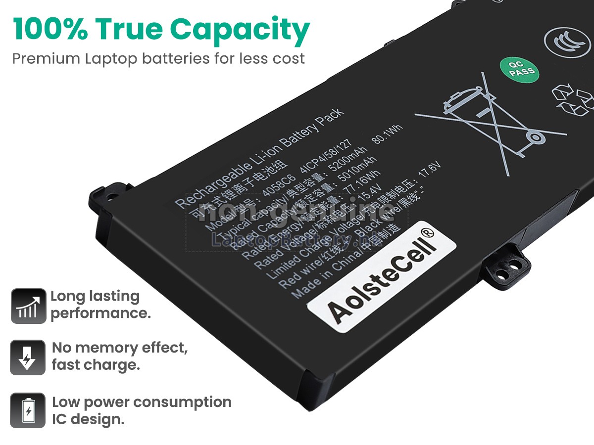AolsteCell 4058C6代用電池