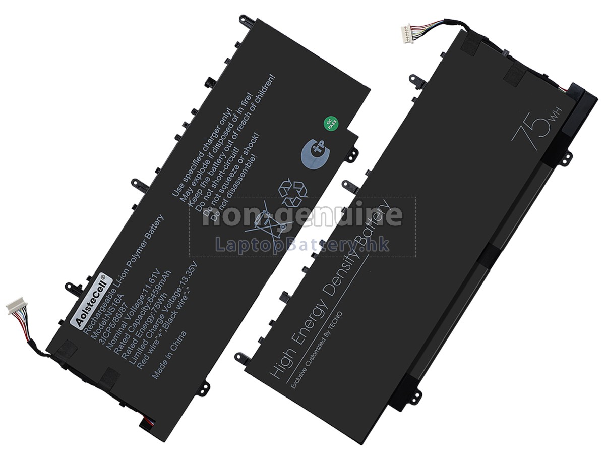 AolsteCell NS16A代用電池