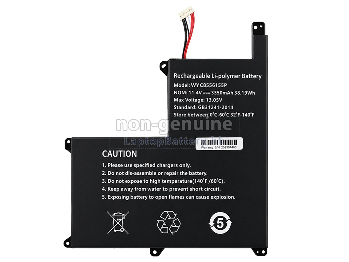 AolsteCell WYC8556155P代用電池