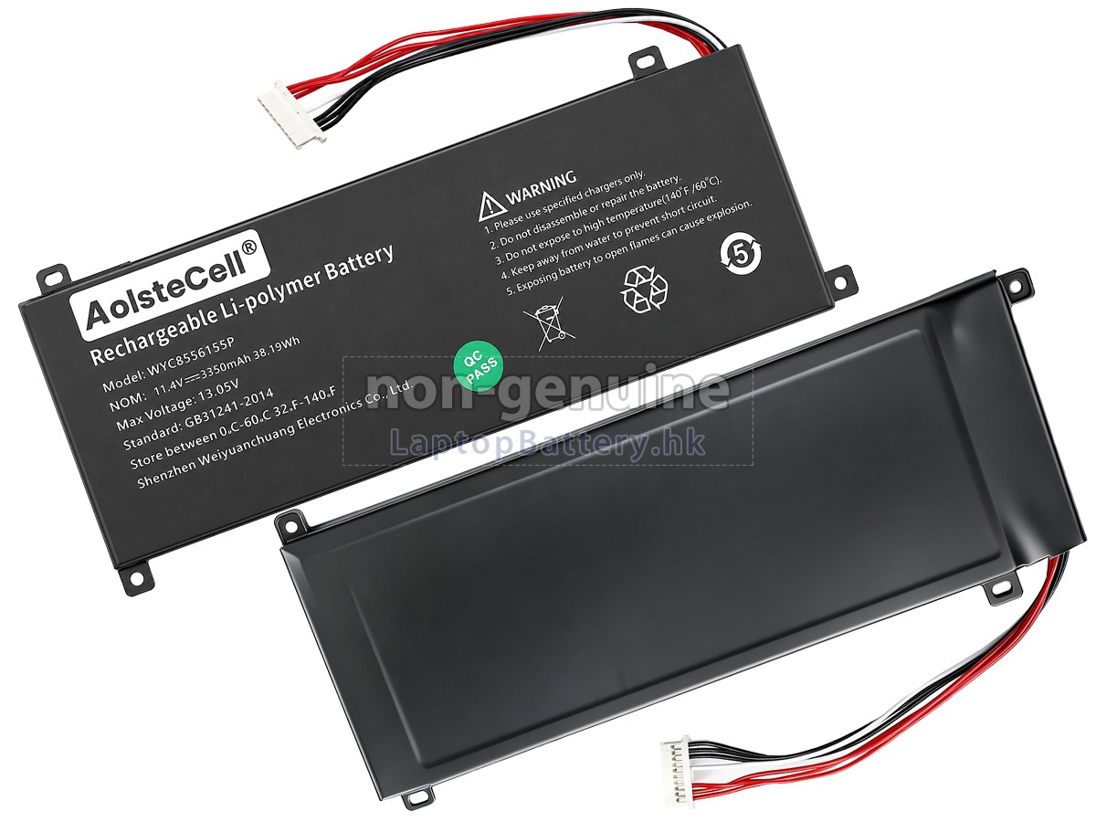 AolsteCell SMARTBOOK PRO M-SBP14I5代用電池