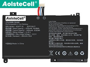 AOLSTECELL 655077-3S電池