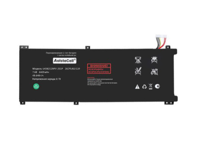 AOLSTECELL U4382120PV-2S1P電池