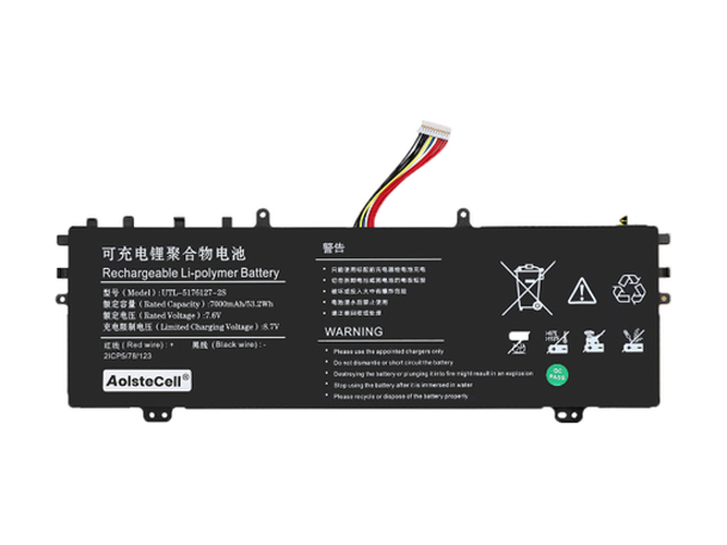 AOLSTECELL UTL-5176127-2S電池
