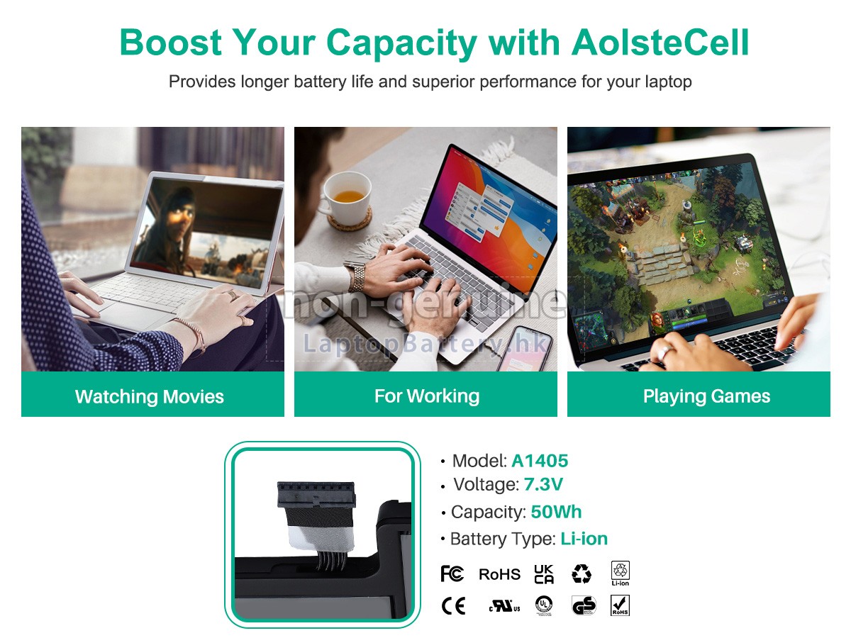 Apple MacBook Air 13_ MC503LL/A代用電池