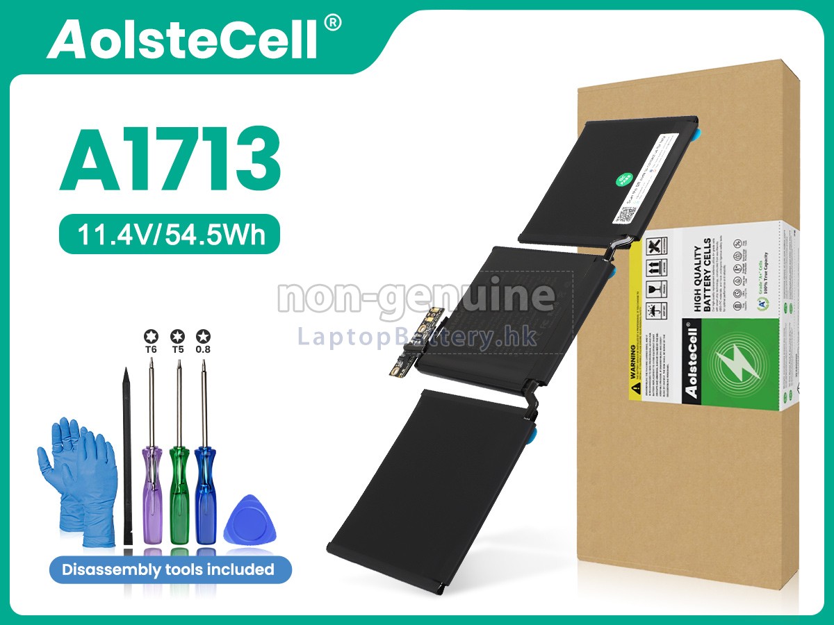 Apple MacBook Pro 13 inch A1708(Mid-2017)代用電池