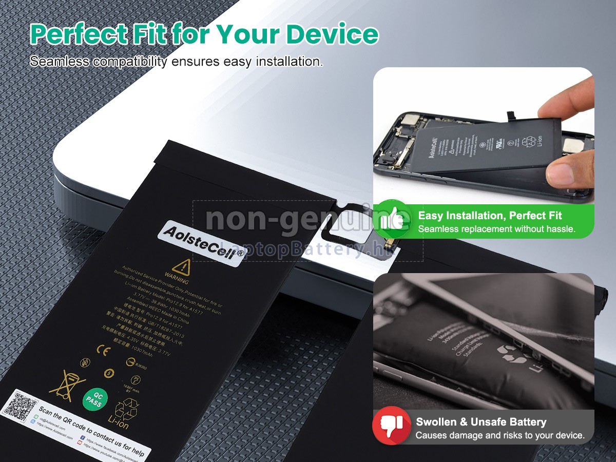 Apple iPad Pro 12.9 inch 2015代用電池