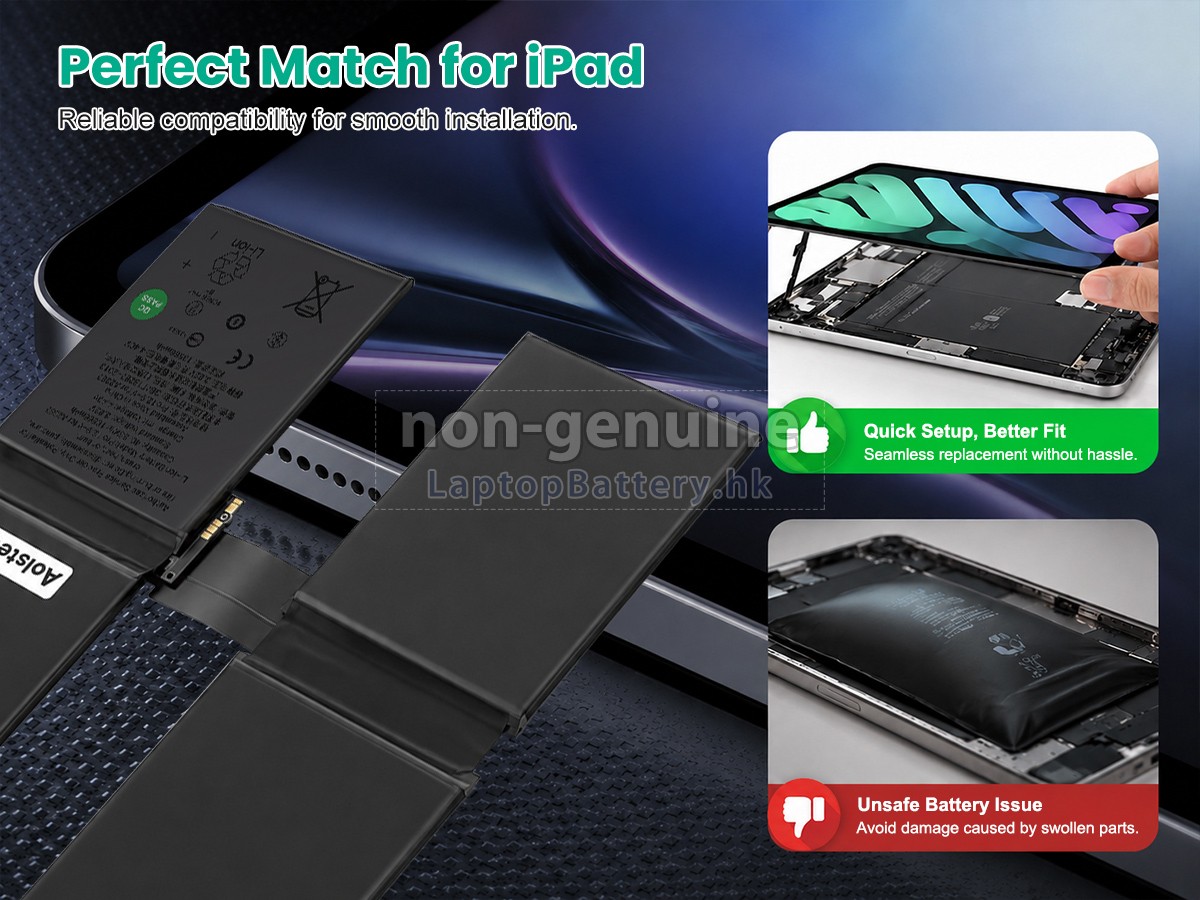 Apple iPad Pro 12.9inch 5TH GEN 2021代用電池