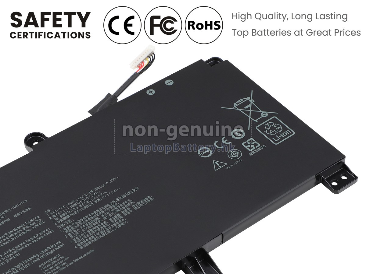 Asus B31N1726代用電池