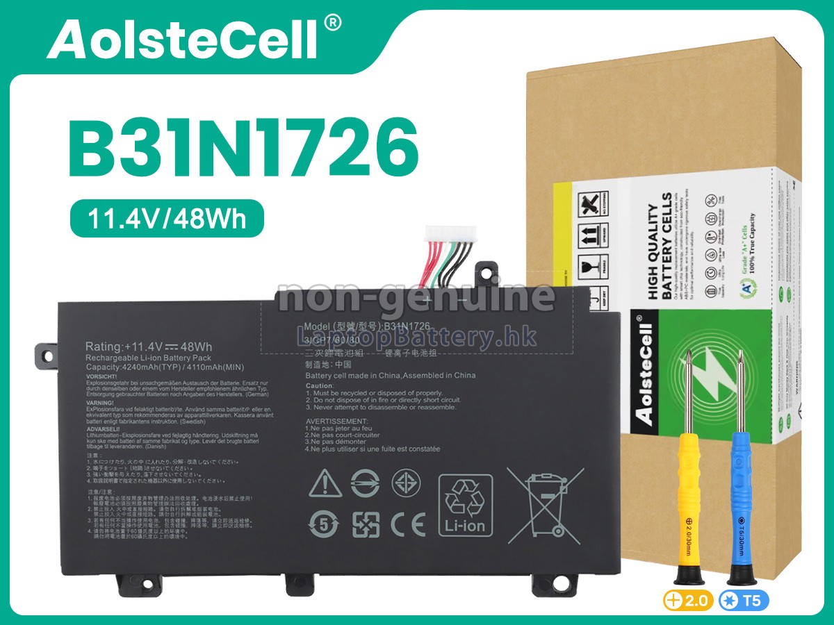 Asus B31N1726代用電池