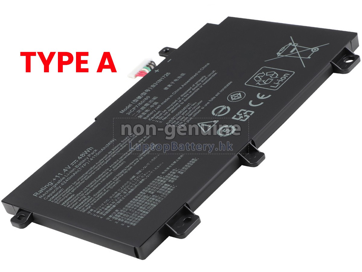 Asus B31N1726代用電池