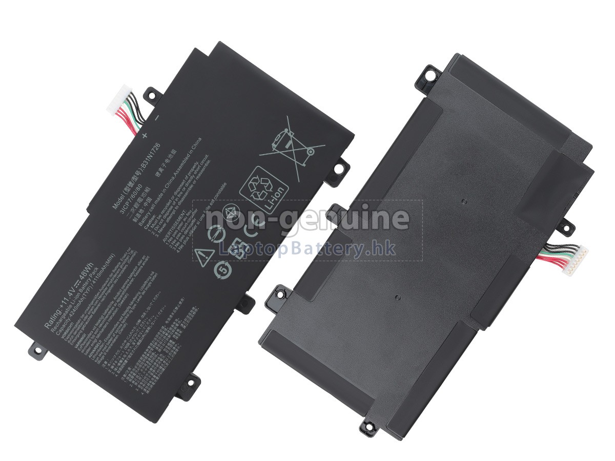 Asus B31N1726代用電池