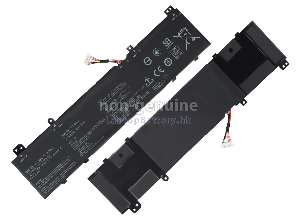 Asus B31N1902(3ICP5/57/80)代用電池