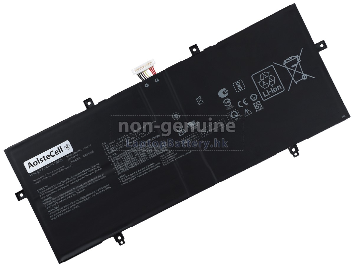 Asus ZenBook 14 UX3402-OLEDS751代用電池