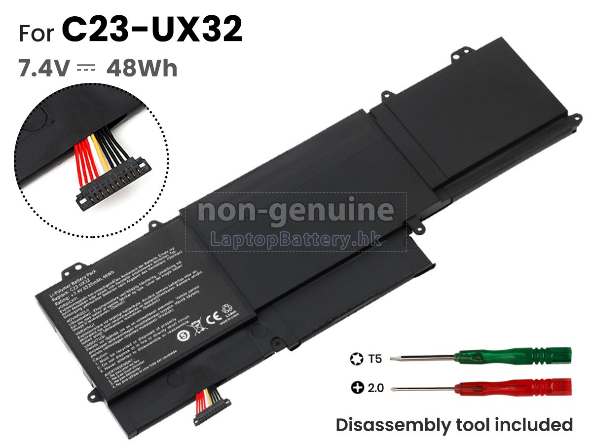 ASUS華碩ZenBook UX32VD-R4002H電池