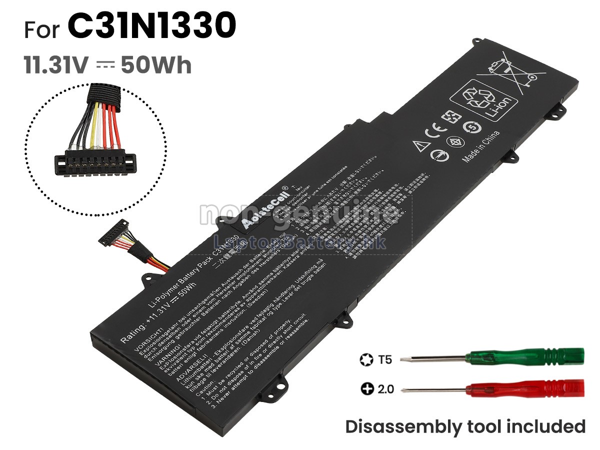 Asus ZenBook UX32LN-R4019H代用電池