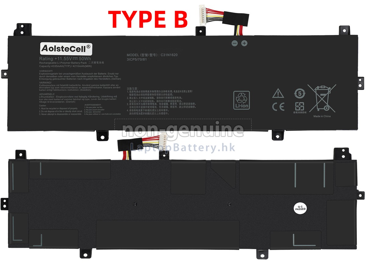 Asus C31POJ1代用電池