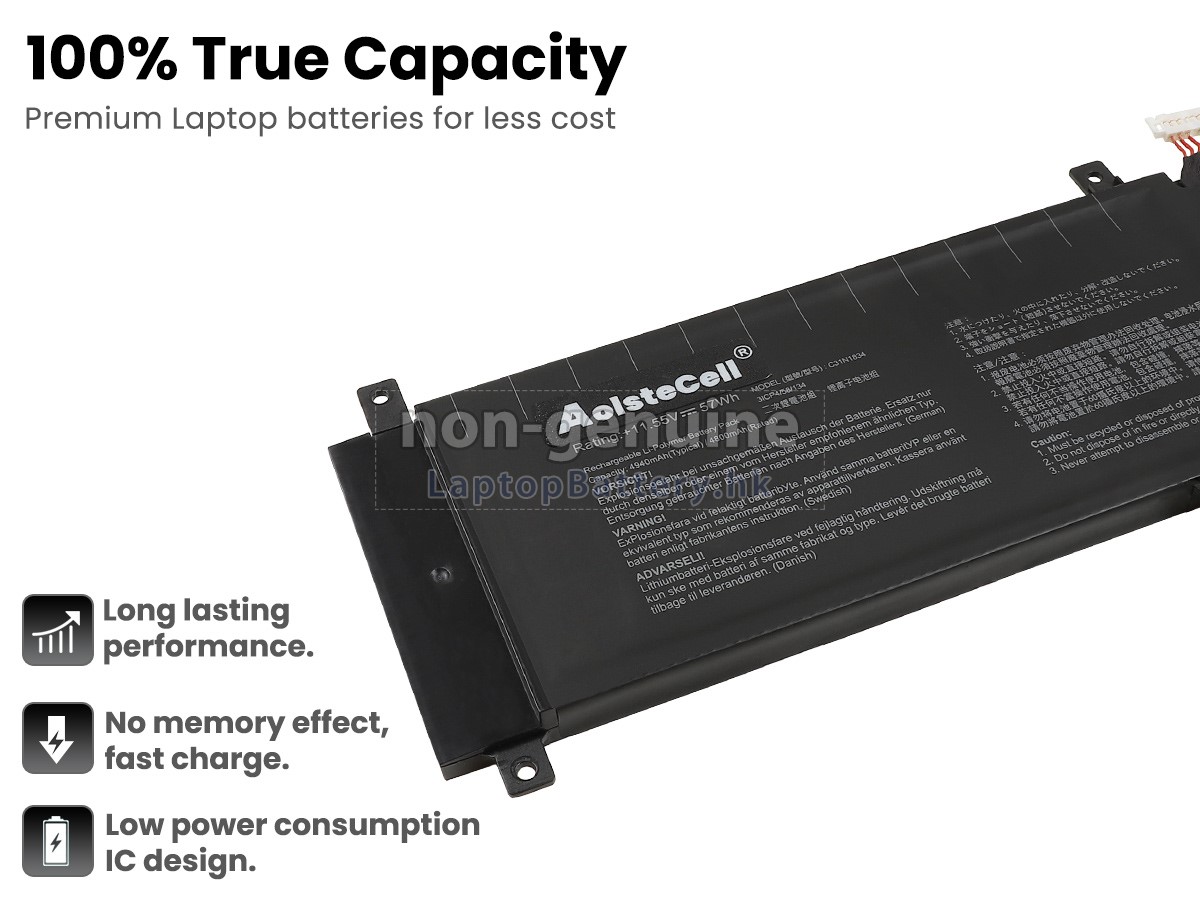 Asus ProART STUDIOBook W700G3T代用電池