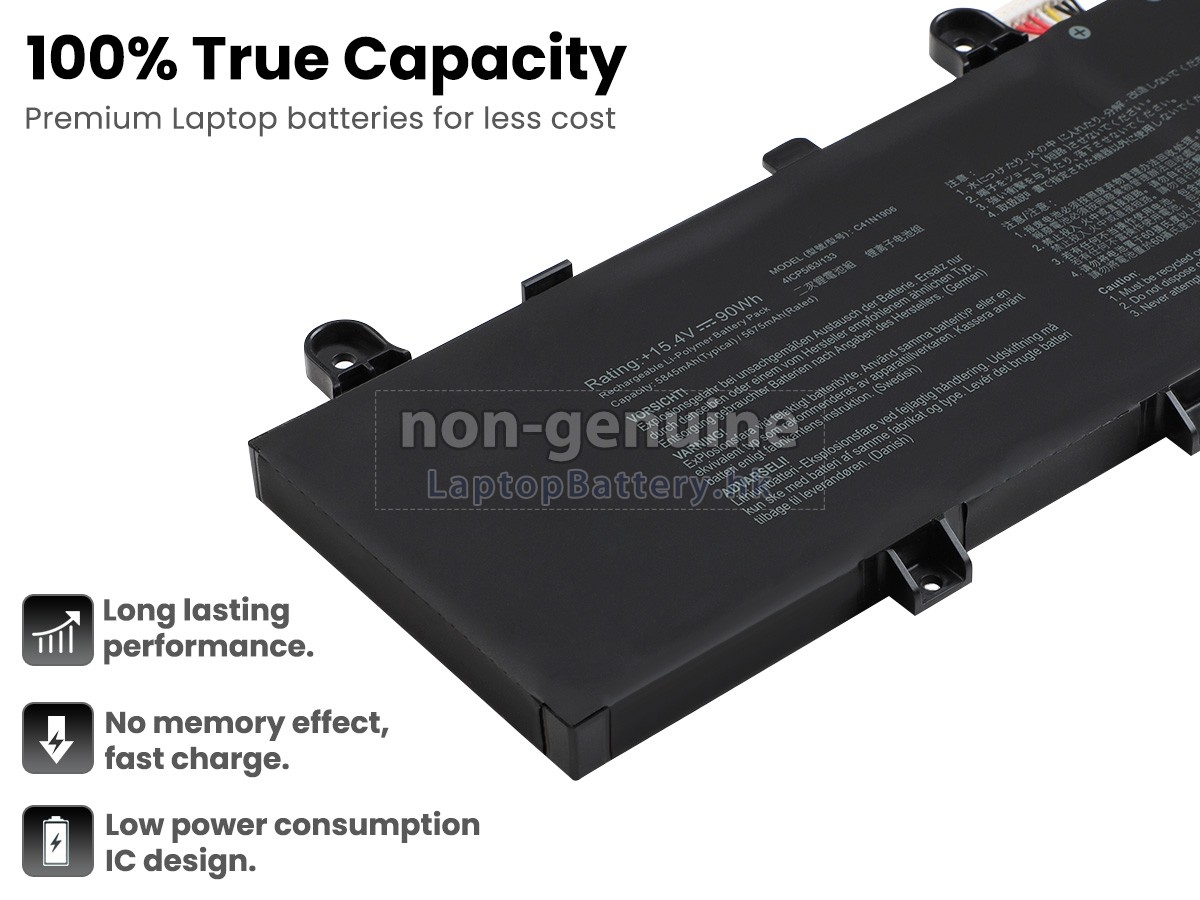 ASUS華碩GX551QR電池