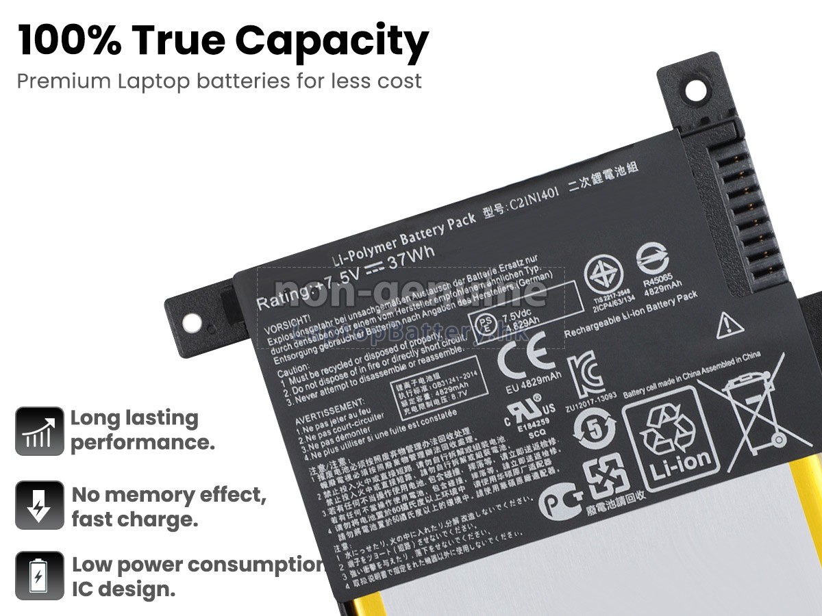 ASUS華碩X455LA-7N電池