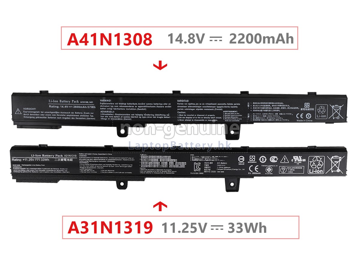 ASUS華碩D550MA-DS01電池