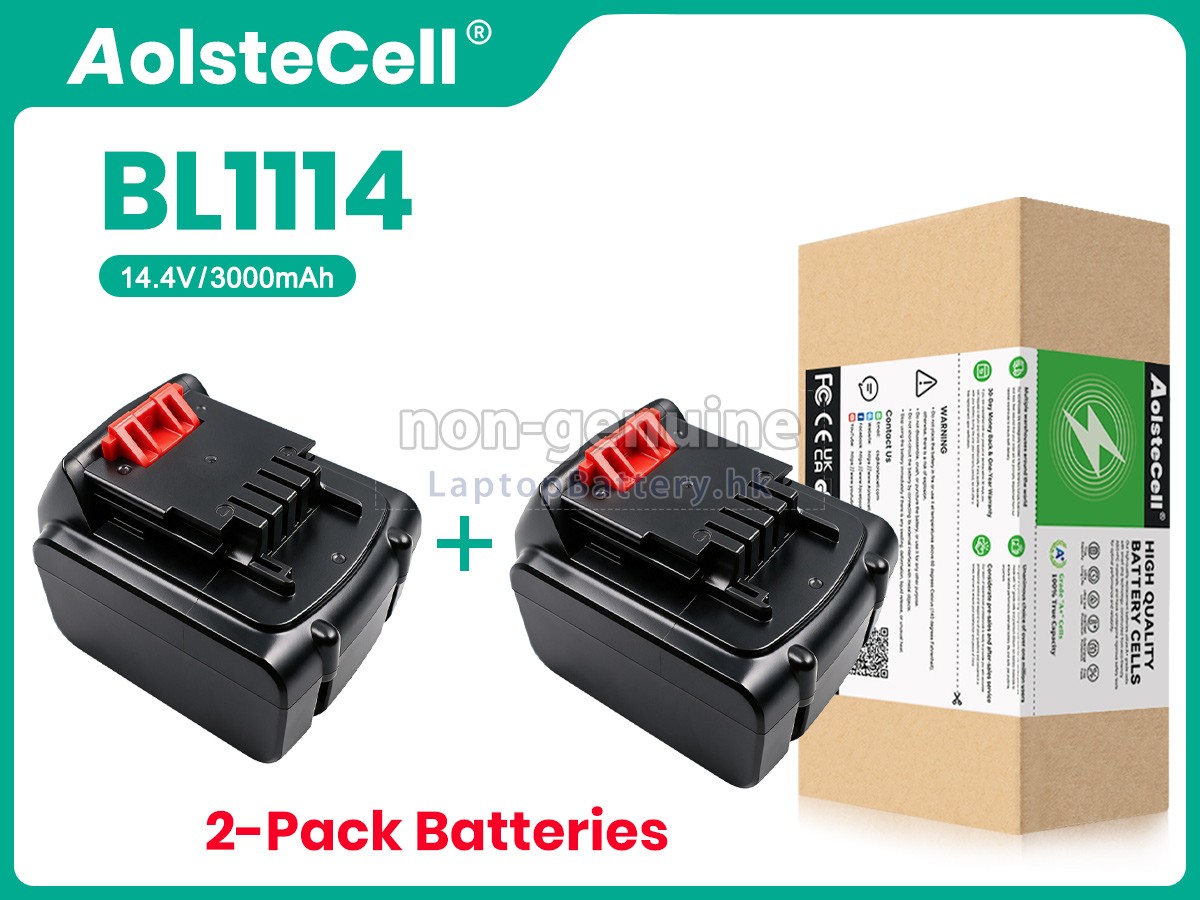 Black Decker BL1114代用電池
