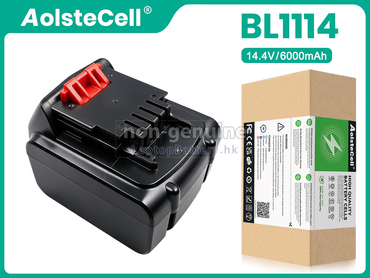 Black Decker BL1114代用電池