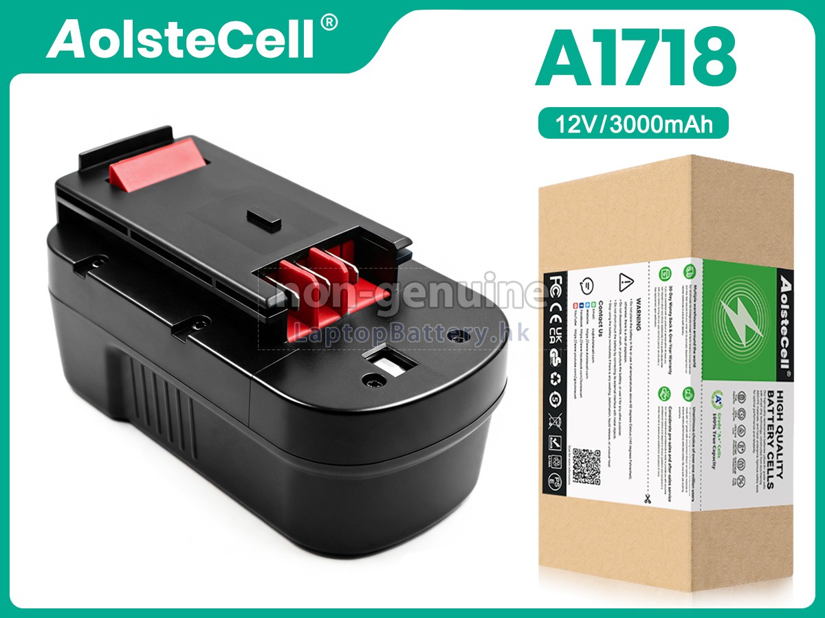 Black Decker 18V A1718代用電池