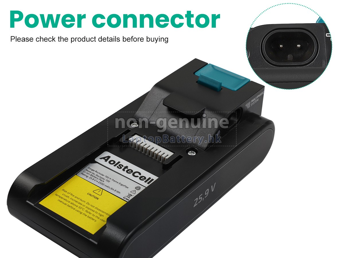 Cecotec ROCKSTAR 1300 X-TREME代用電池