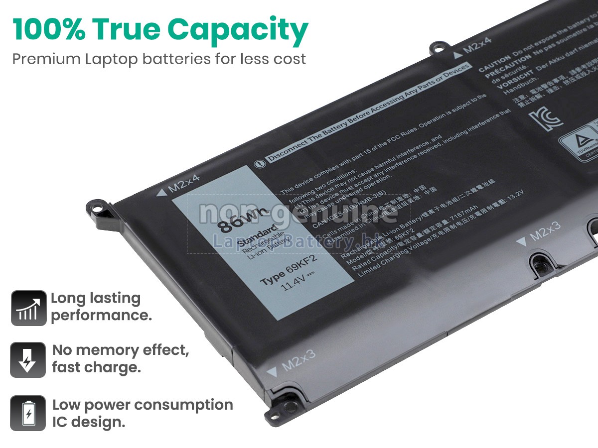 Dell P106F代用電池