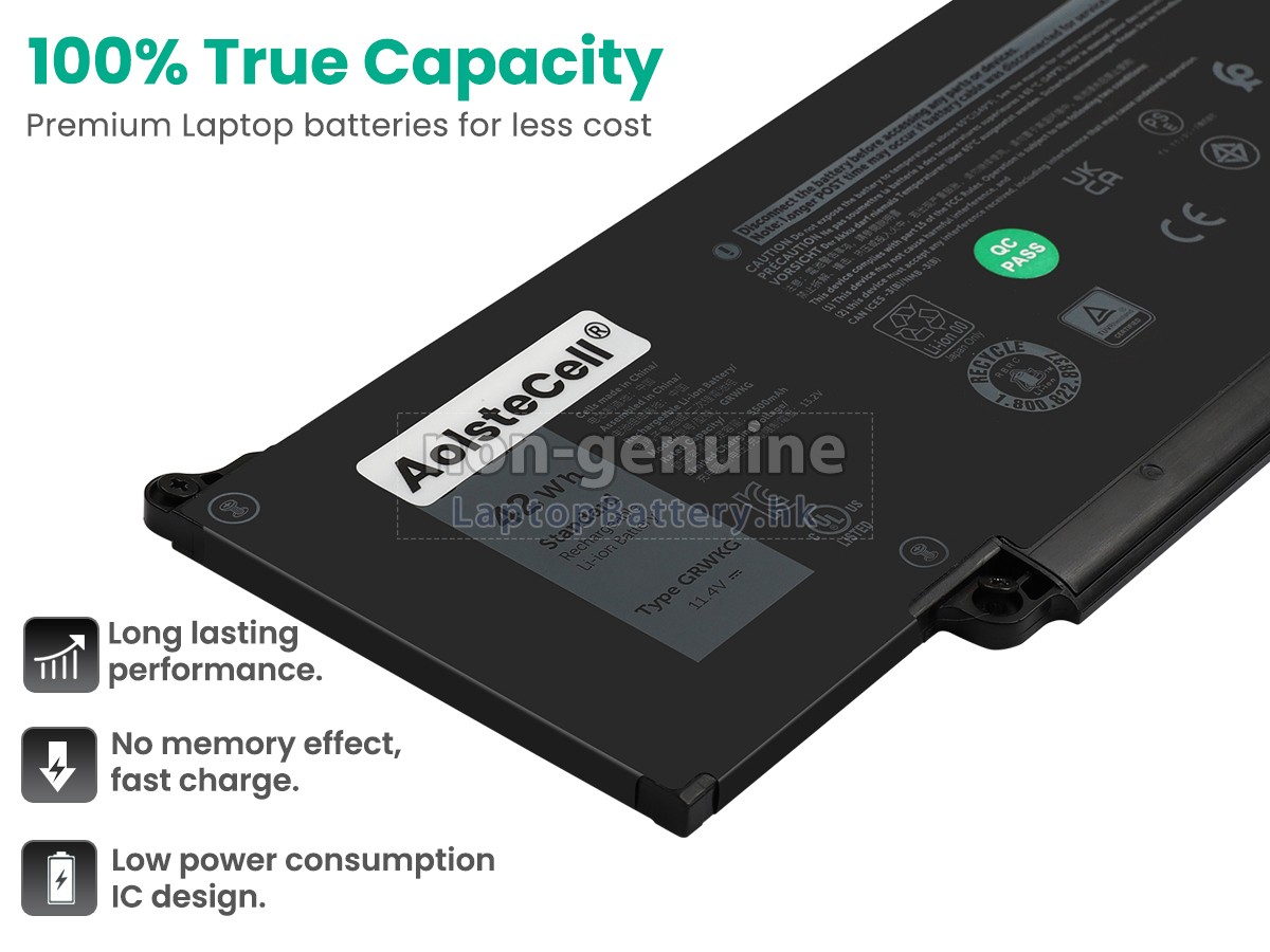 Dell GRWKG代用電池