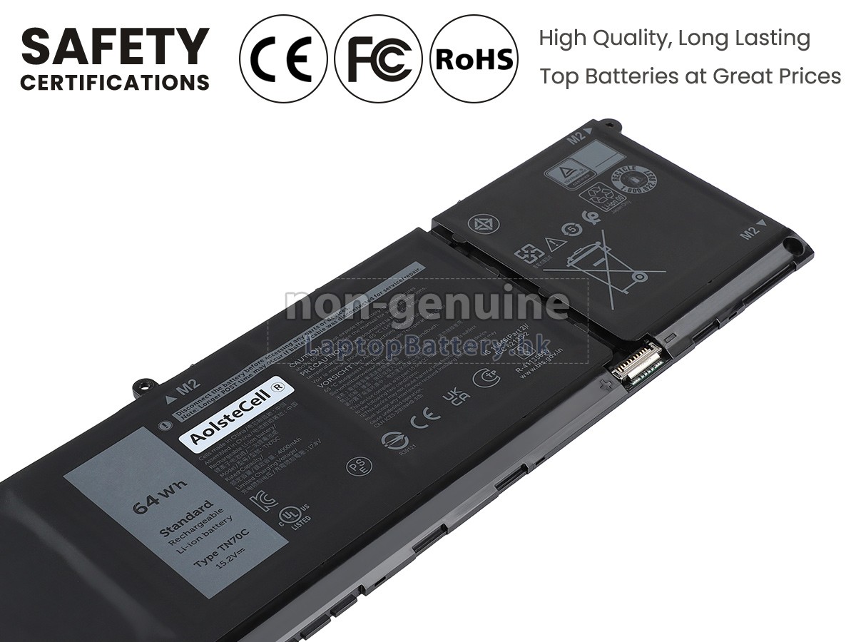 Dell Inspiron 16 7635 2-IN-1代用電池