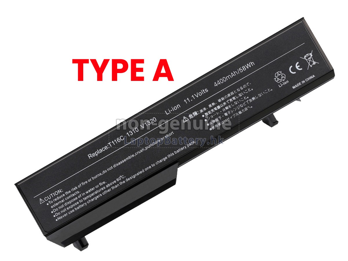 Dell T114C代用電池
