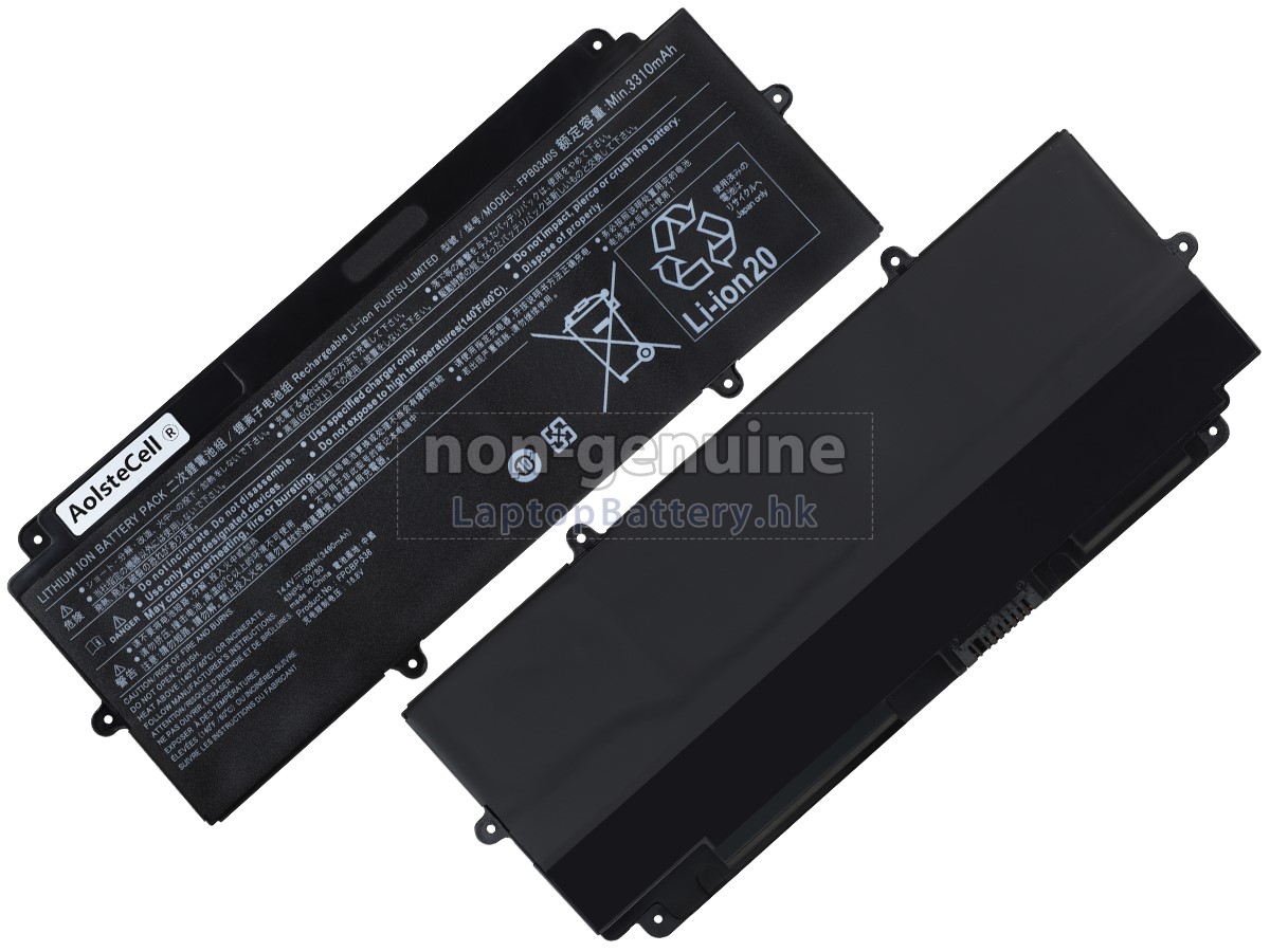 Fujitsu FUJ:CP775608-XX代用電池