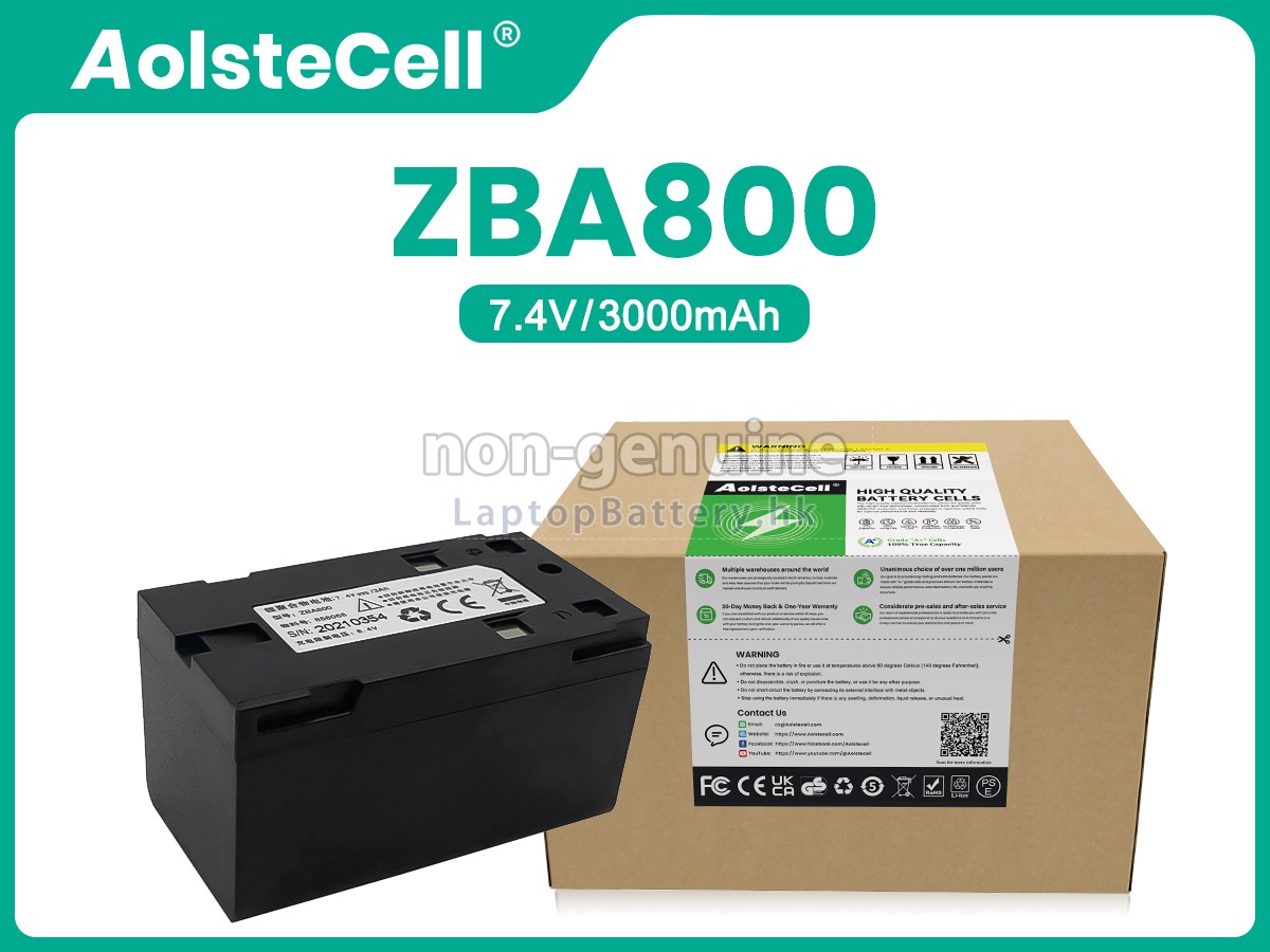 Geomax ZBA800代用電池